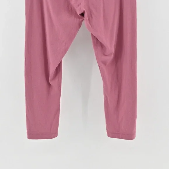 Lululemon Womens Align Crop 21" Leggings‎ Size 8 Pink Stretch Athletic Logo - Picture 11 of 11